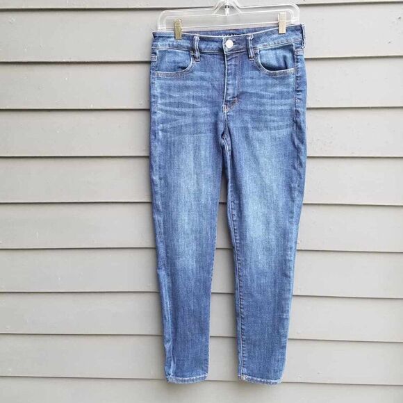 American Eagle Next Level Stretch Hi Rise Jeggings 8 Short - Picture 1 of 12